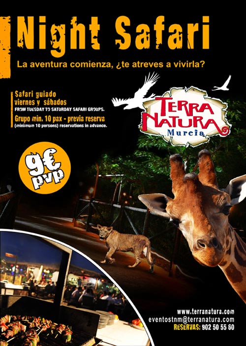 Safari nocturno en Terra Natura (Murcia)