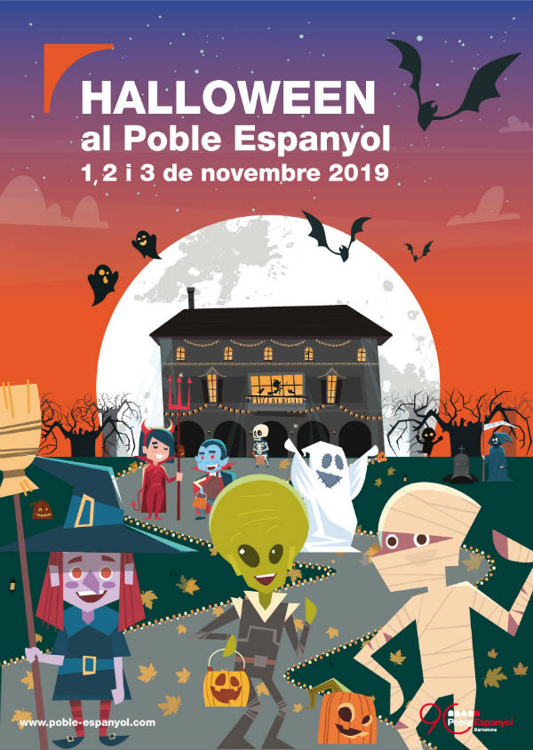 Fiesta Halloween en Poble Espanyol