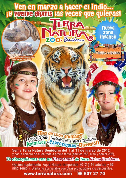 Promoción Marzo 2012 Terra Natura Benidorm