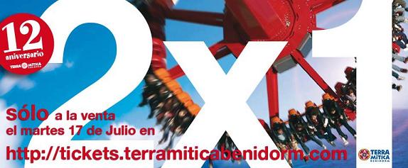 Oferta Terra Mitica 2 x 1