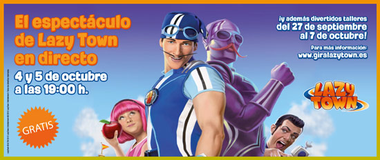 La gira de Lazy Town llega a Valencia