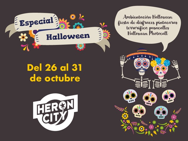 Halloween en Heron City Valencia