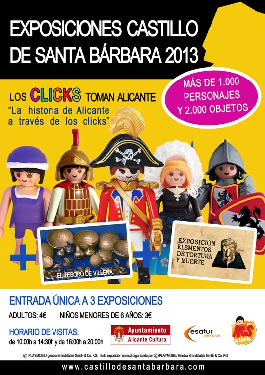 Exposición: Los Clicks toman el Castillo