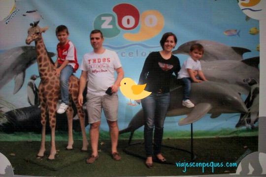 En familia al Zoo Barcelona