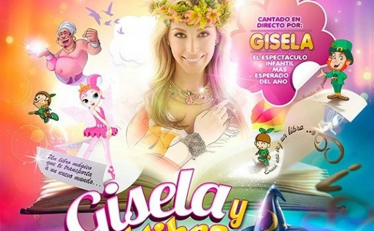 Gisela y el libro mágico  – Musical infantil – Barcelona