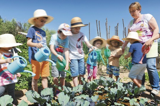 Turismo rural con niños