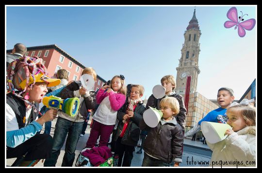 Conocer Zaragoza con niños