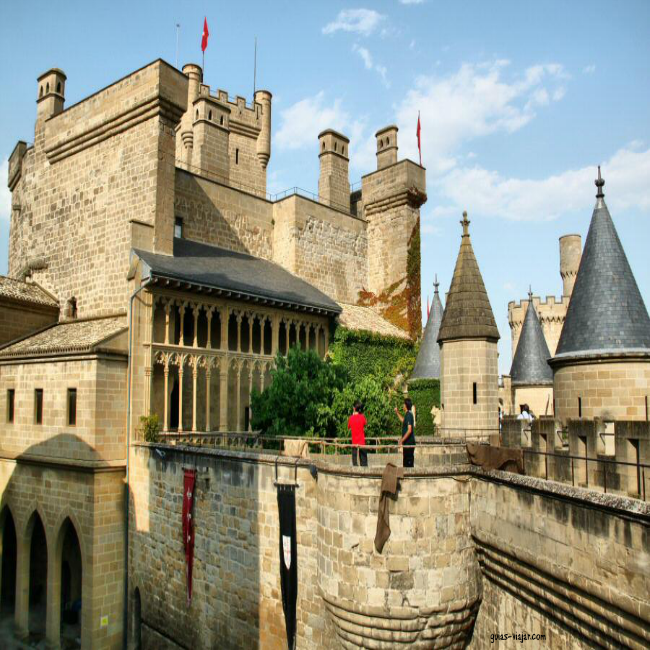 CON PEQUES AL  PALACIO DE OLITE